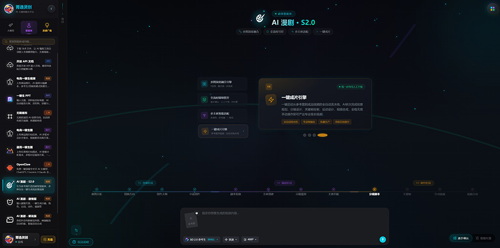 AI漫剧一致性生成系统案例